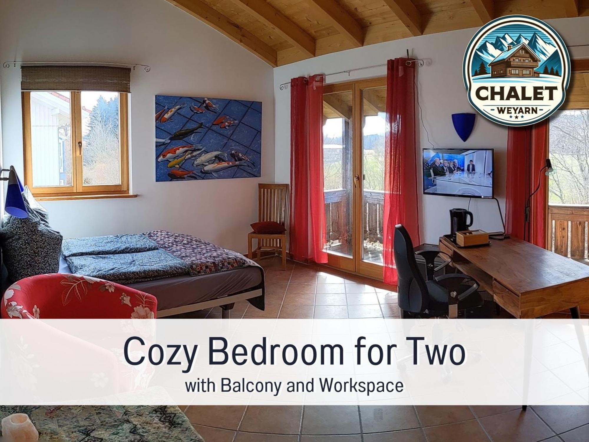 Chalet Weyarn - Doppelzimmer Mit Gartenblick Zewnętrze zdjęcie